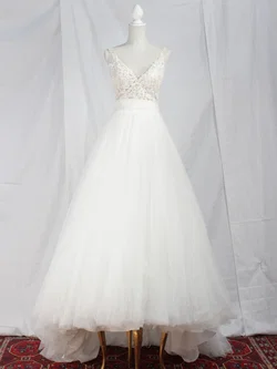 Hochzeitskleid - 07 - Rosa Clara (Barcelona) - Gr. M - Bild 1