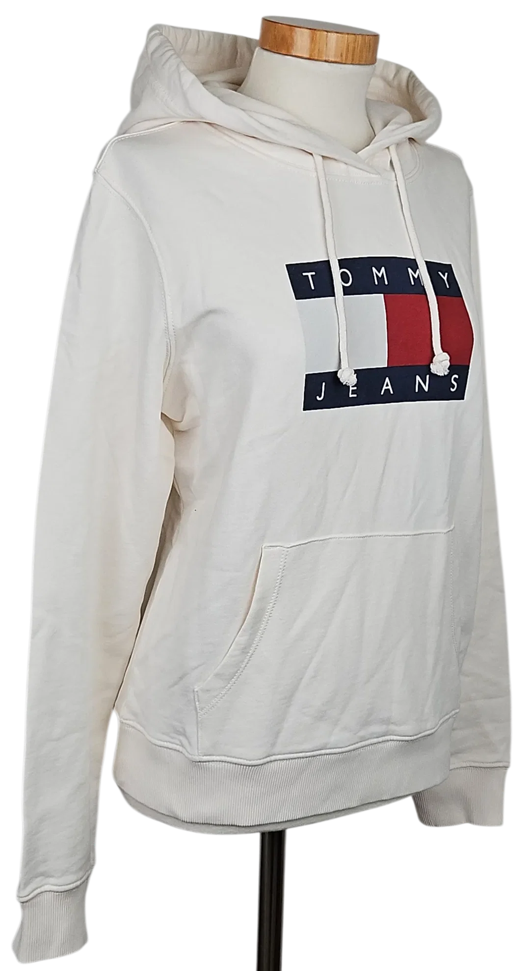 TOMMY JEANS Damen Pullover, weiß - Gr. XS – Bild 2