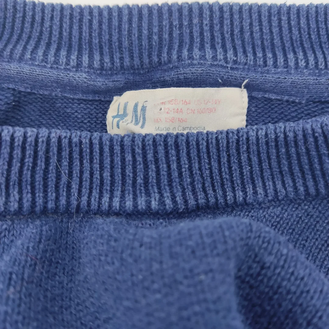 H&M Kinderpullover marineblau - Gr.158/164 – Bild 4