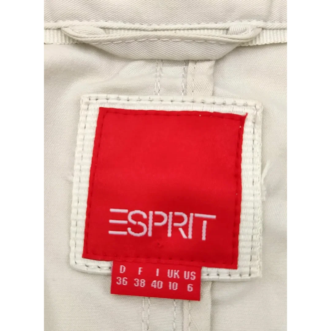 Esprit Damen Blazer, beige - Gr. 36 – Bild 6