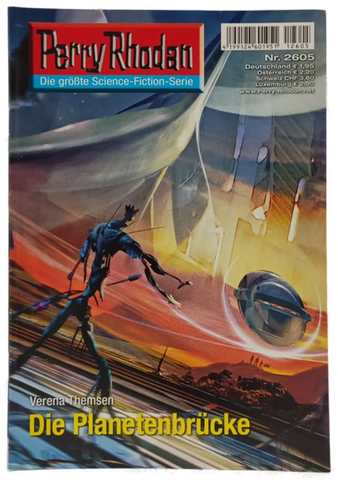 Romanheft Perry Rhodan Die Planetenbrücke Erstauflage Nr. 2605 - Bild 2