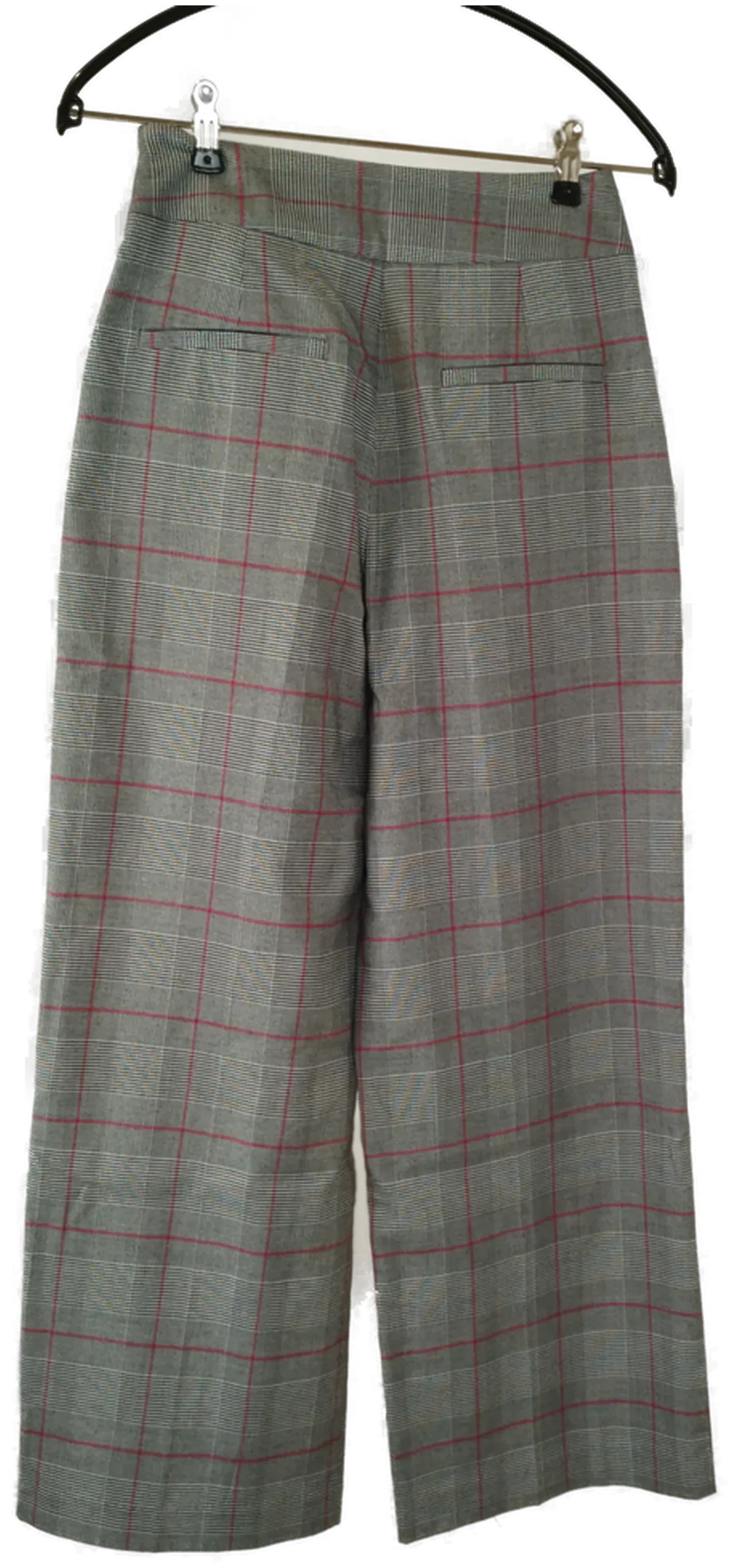 Bemusterte Zara Basic Hosen - Gr. XS - Mischfaser – Bild 3