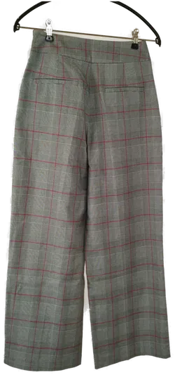 Bemusterte Zara Basic Hosen - Gr. XS - Mischfaser - Bild 3