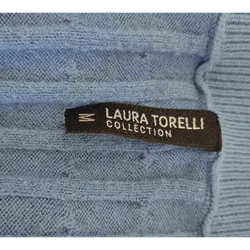 Laura Torelli Damenpullover blau - Gr. M/38 - Bild 4