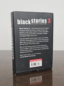 black stories 3 - 50 ultimative schwarze Rätsel - Gesellschaftsspiel - moses.  - Bild 2