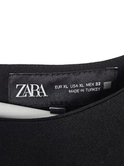 ZARA Damen Maxikleid, schwarz - Gr. XL – Vorschau 3