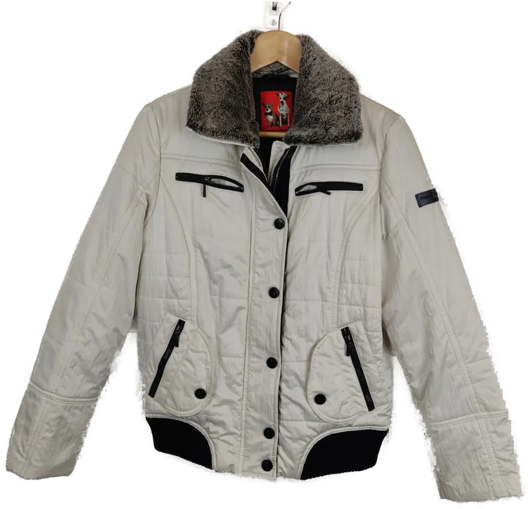 Frieda & Freddies Damen Jacke weiß Gr. 40 - Bild 4