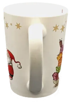 Home & Deco Weihnachtstasse gemustert - Bild 2