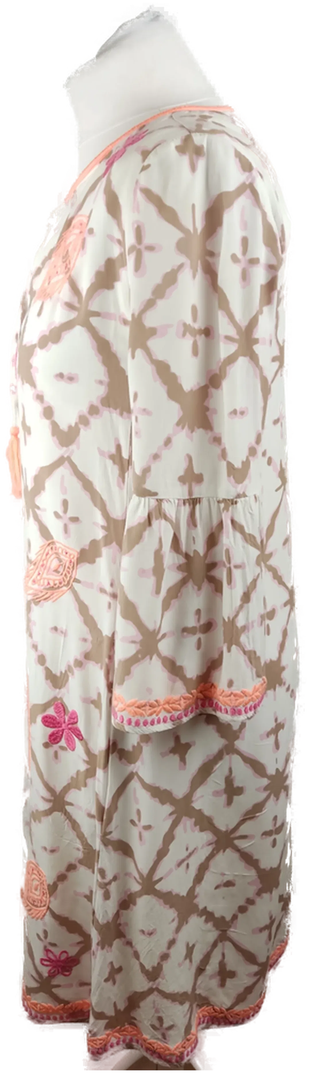 Gemustertes Midikleid Damen Größe 36 | Zarte Boho-Romantik – Bild 2