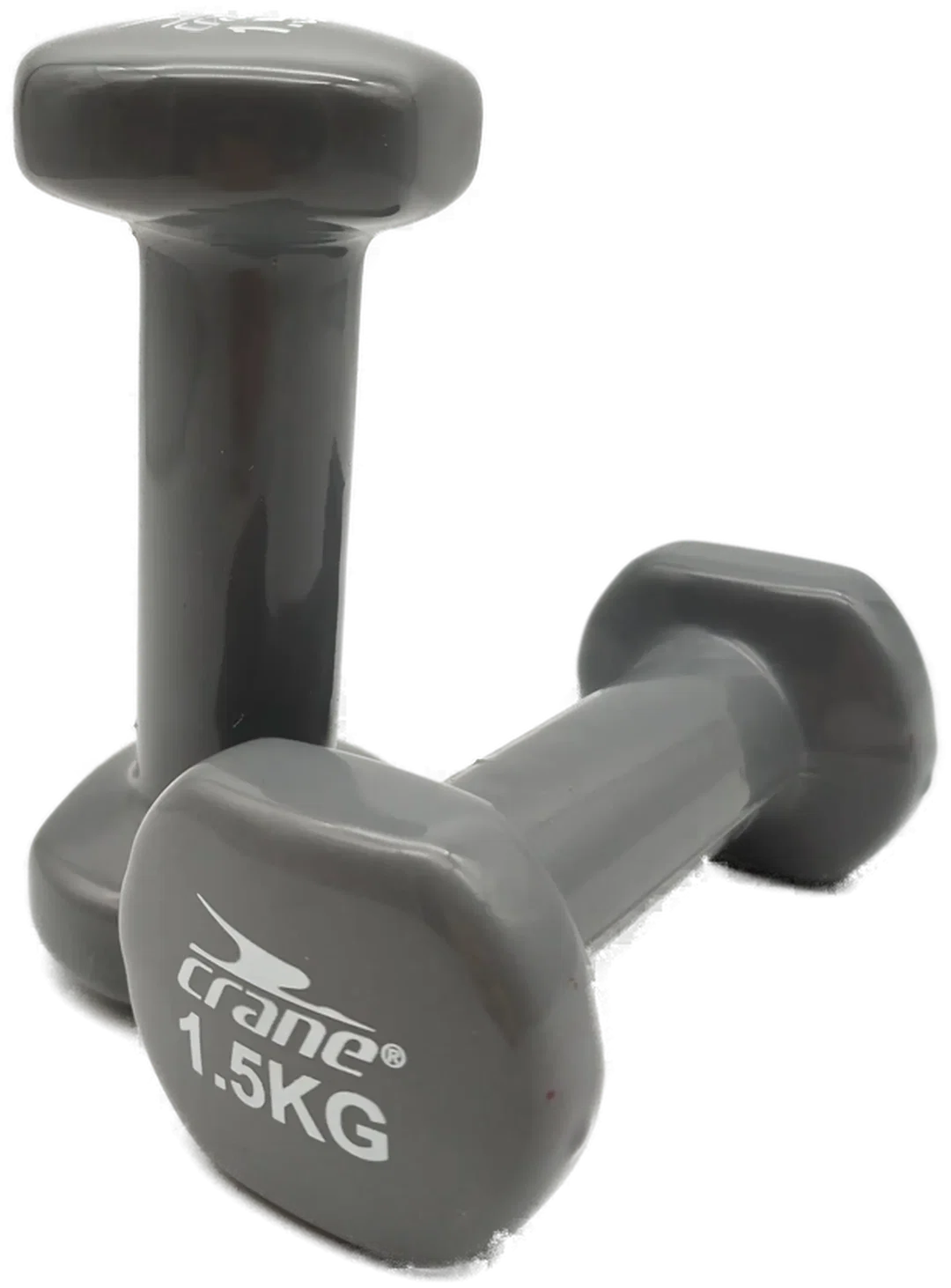 crane Kurzhantel SET - je 1.5kg / Gummibeschichtung – Bild 1