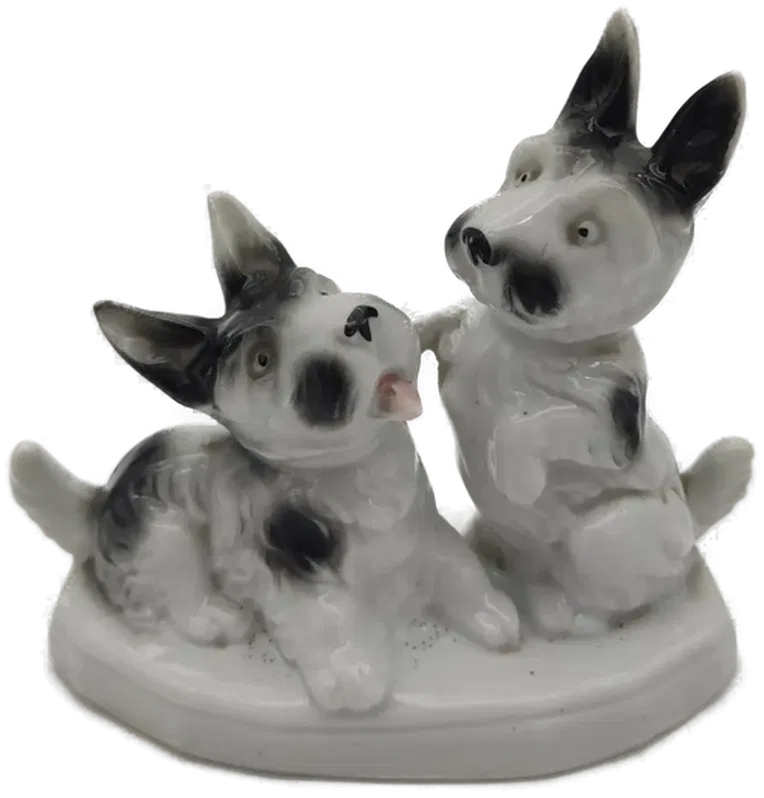 Carl Scheidig Gräfenthal - Porzellan Hundefigur - Bild 1