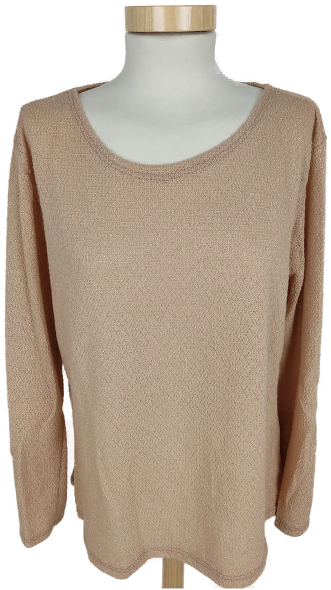 Pullover, langarm mit Rundhalsausschnitt, gestrickt, Größe M (geschätzt) - Bild 1