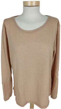 Pullover, langarm mit Rundhalsausschnitt, gestrickt, Größe M (geschätzt) - Bild 1