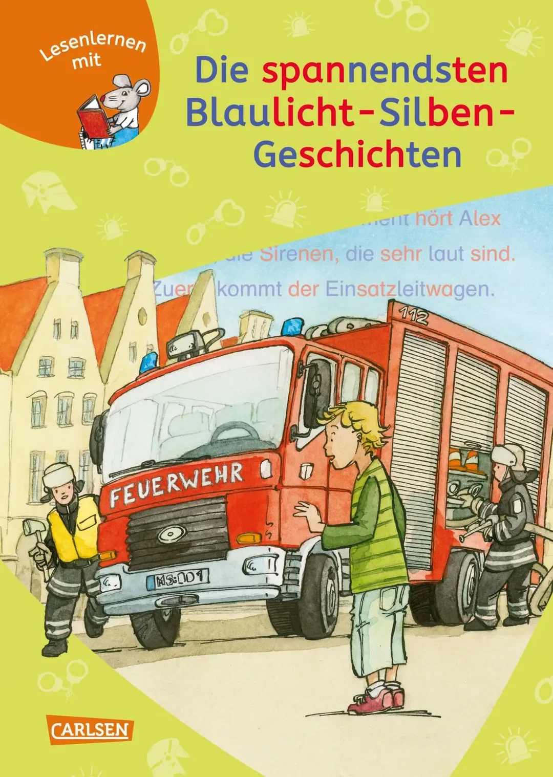 LESEMAUS zum Lesenlernen Sammelbände: Die spannendsten Blaulicht-Silben-Geschichten - Petra Wiese,Wolfram Hänel,Ulrike Gerold,Christian Tielmann - Bild 1