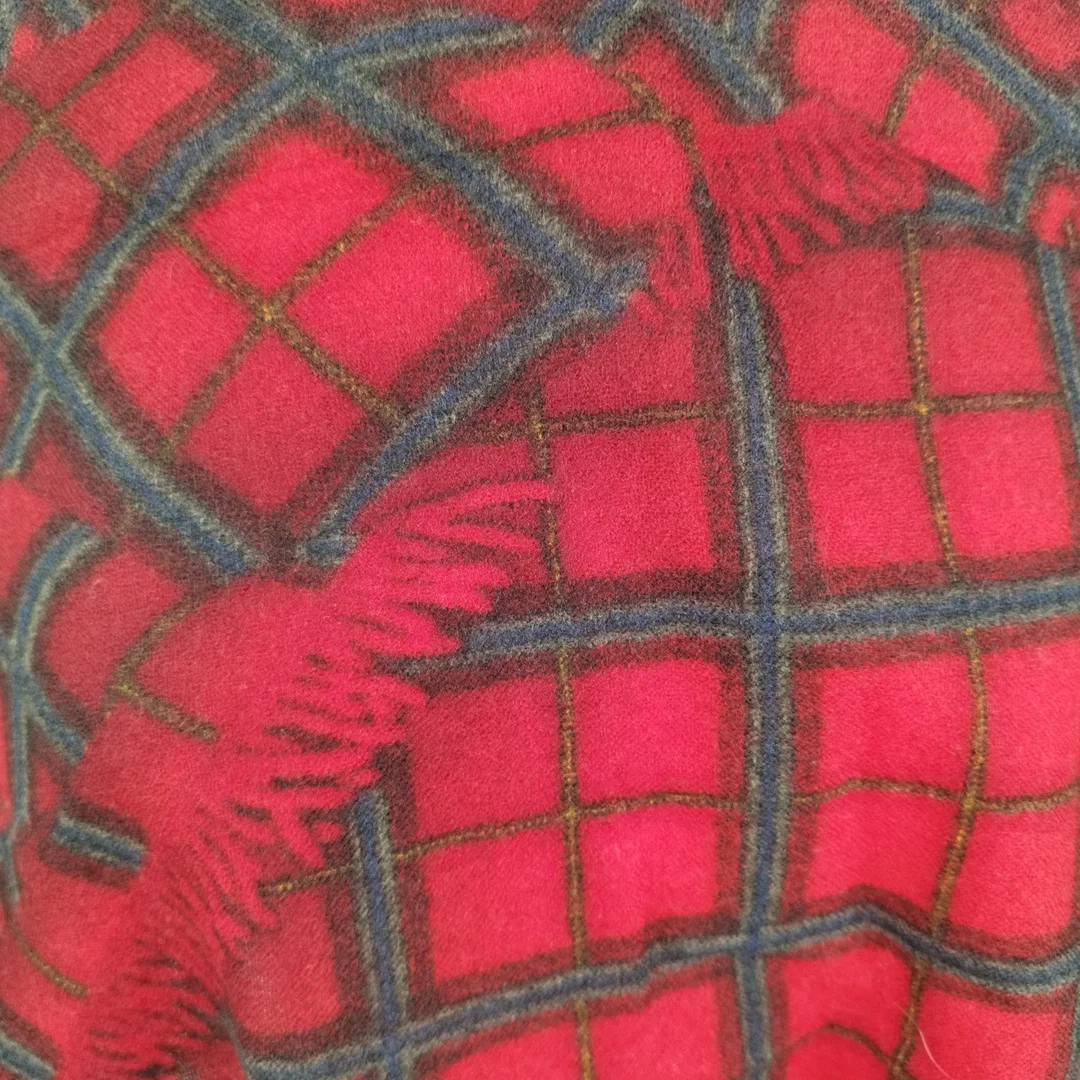 Tartan Tuch mit Fransen - ca. 80x80cm – Bild 3