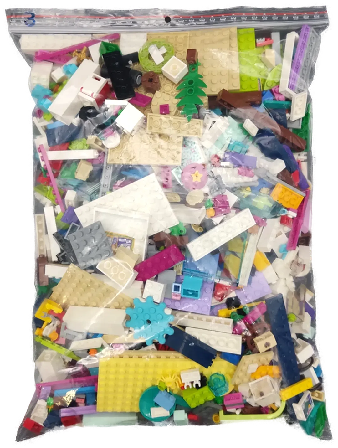 1,5 Kilo LEGO Steine gemischt Nr. 3 - Bild 4