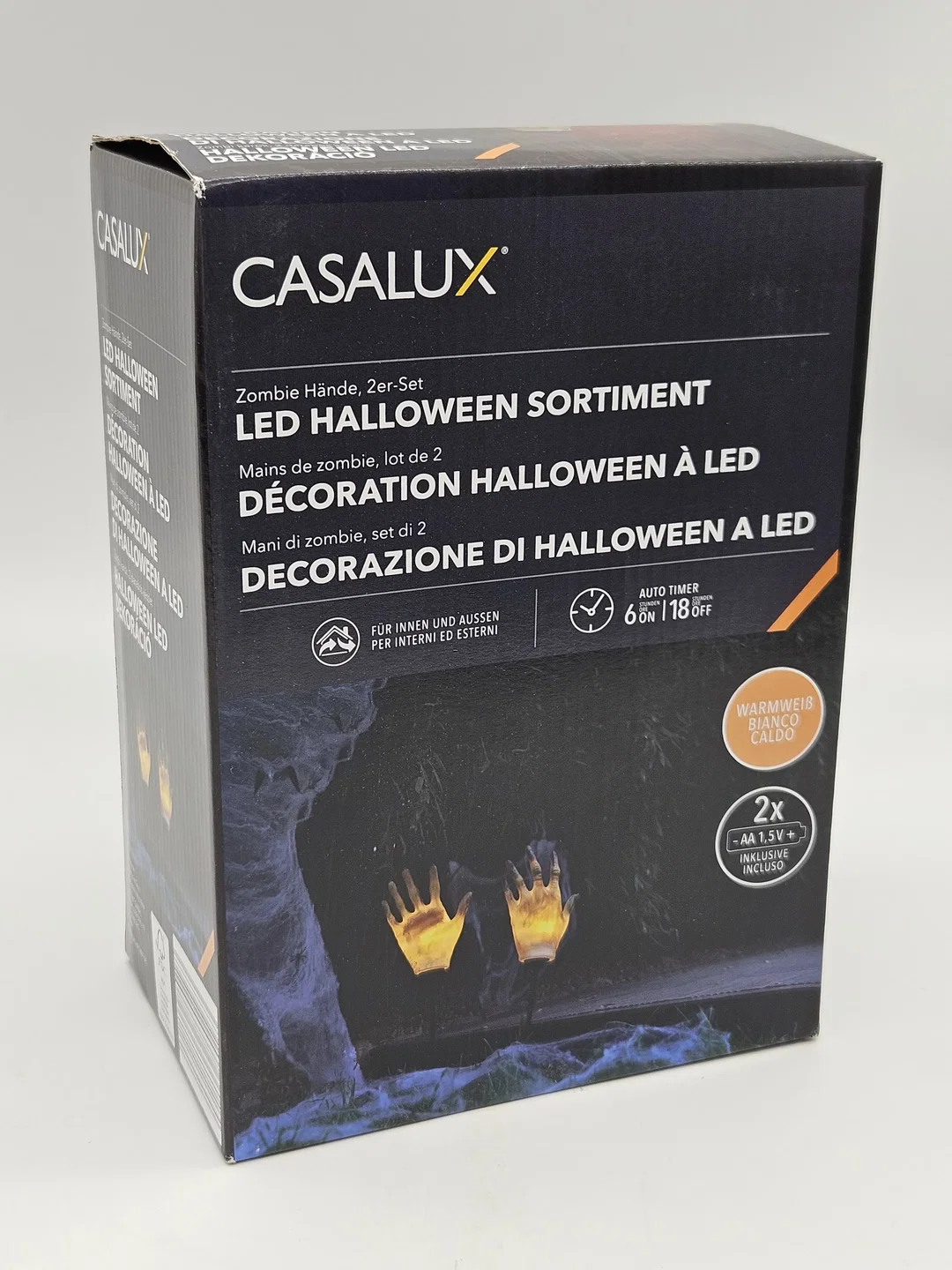 LED-Deko für Halloween  " Zombiehände" – Bild 1