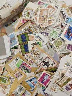 Briefmarken aus Deutschland ca. 1,5 kg bunt gemischt - Bild 2