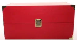 Porzellanpuppe im roten Koffer – ca. 33 cm, mit Wechselkleid & Zubehör - Bild 3