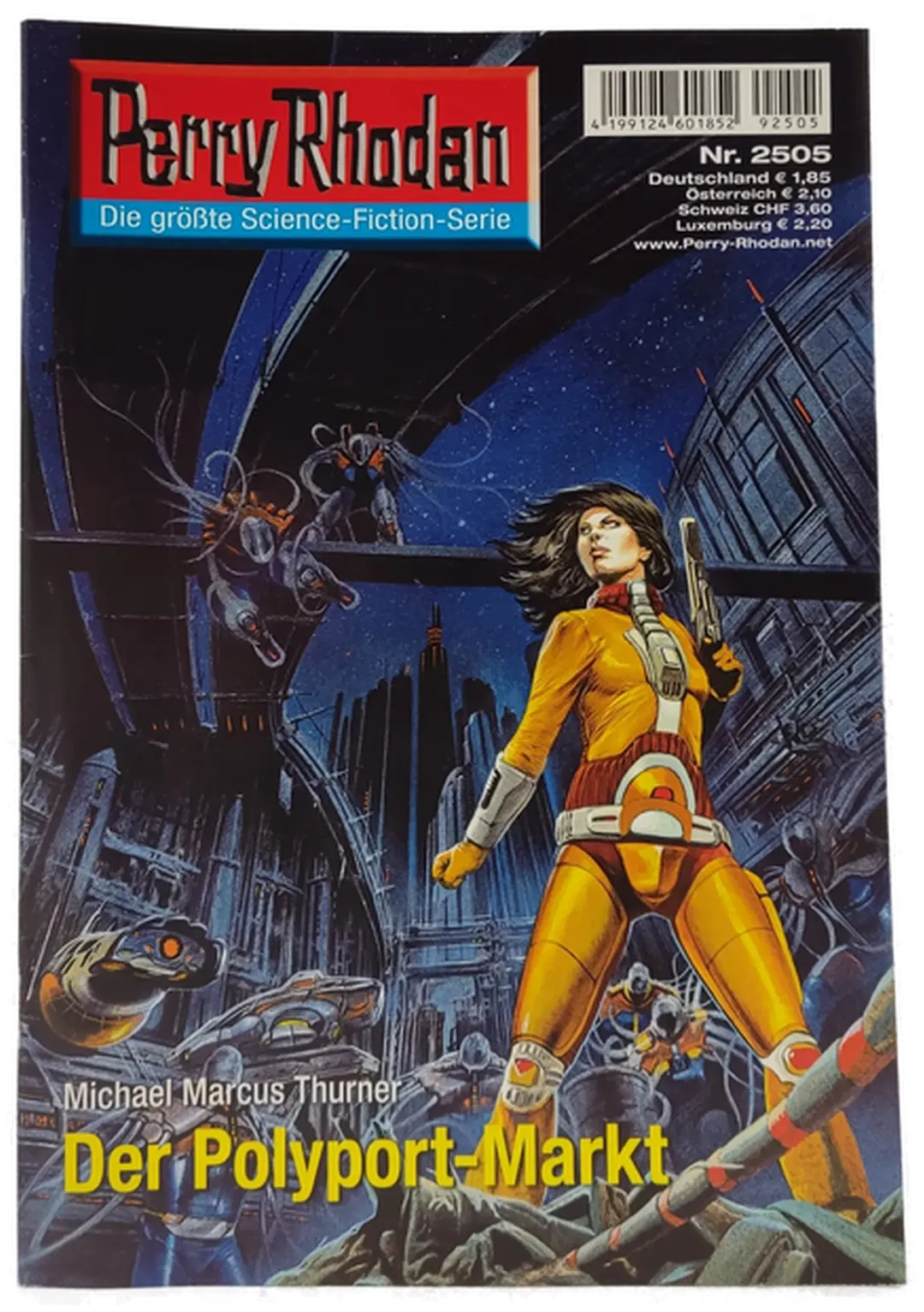 Romanheft Perry Rhodan Der Polyport-Markt Erstauflage Nr. 2505  - Bild 2