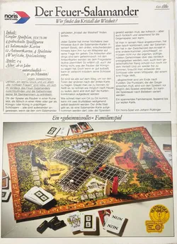 Der Feuer Salamander - Gesellschaftsspiel - Noris  - Bild 2