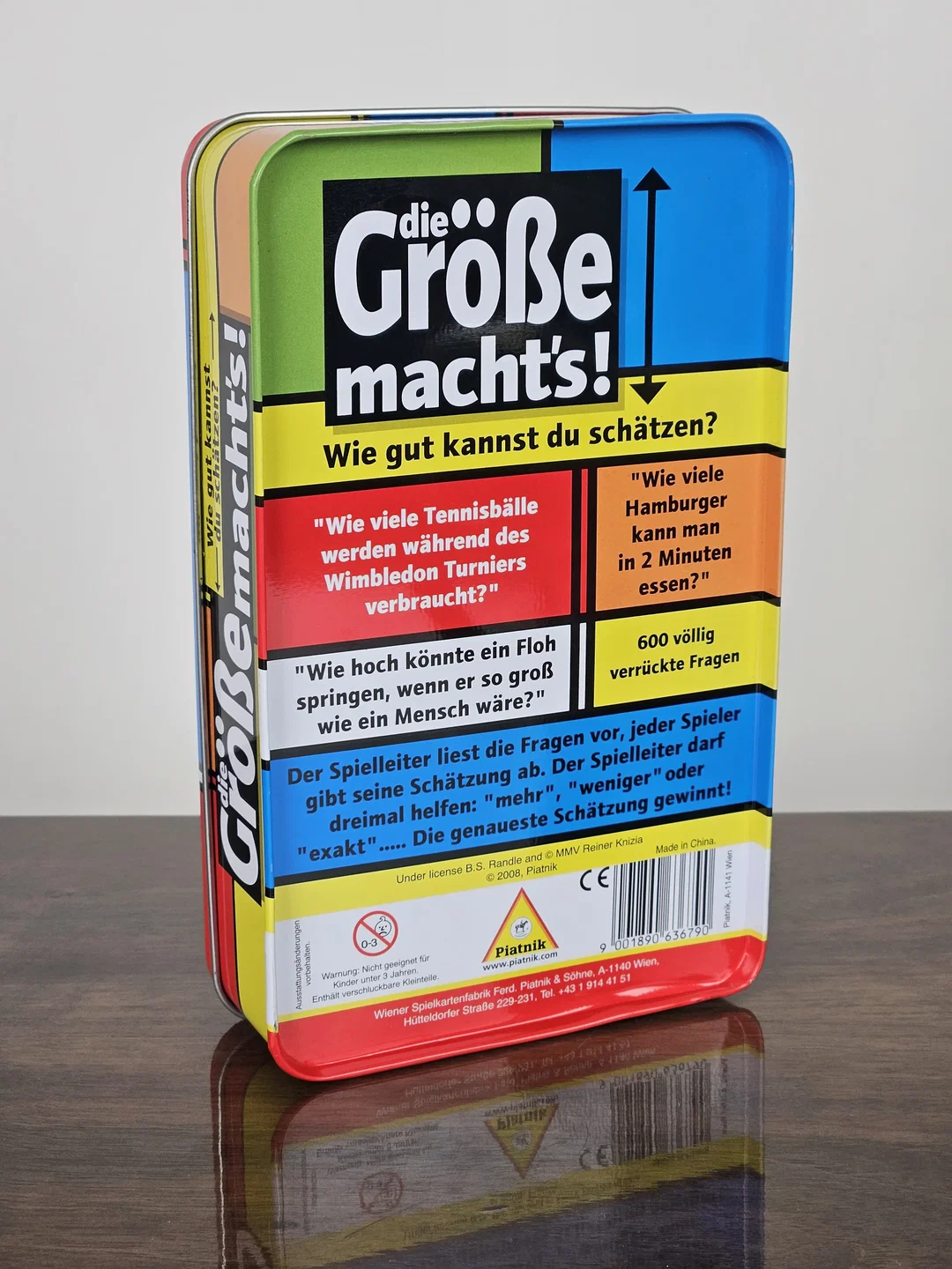 Die Größe macht's! - Gesellschaftsspiel - Piatnik  – Bild 2