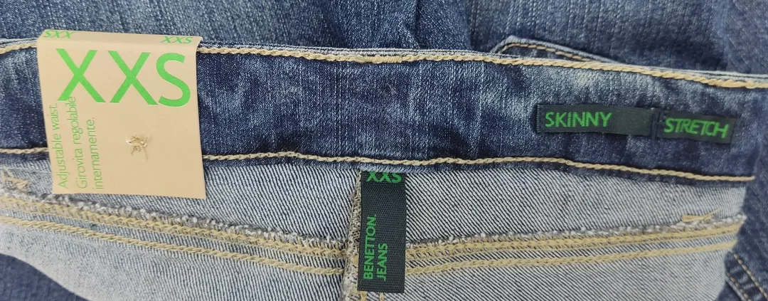 Benetton Jeans Kinderjeans bleu Gr. XXS – Bild 3