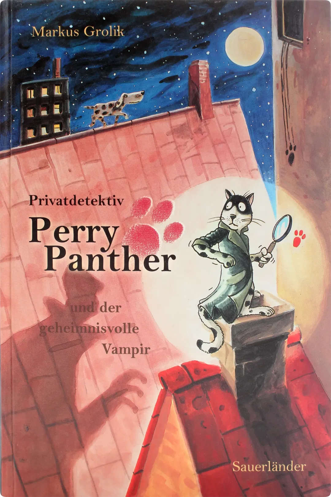 Buch Privatdetektiv Perry Panther und der geheimnisvolle Vampir – Kinderbuch von Markus Grolik - Bild 1