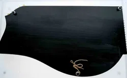 Vintage Konzertzither mit Tasche, ca. 62×34 cm - Bild 3