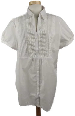 Tchibo Damenbluse weiß- 44/XXL - Bild 1