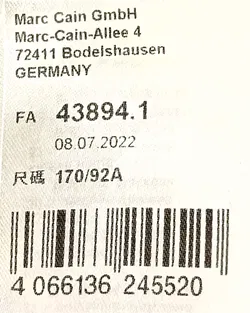 Marc Cain Damen Mantel schwarz Gr. 40 - Bild 7