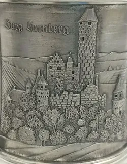 Zinnkrug mit Deckel - Götz von Berlichingen - Bild 7