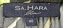 SA.HARA Midikleid mir floralem Muster Gr. 40 - Bild 4