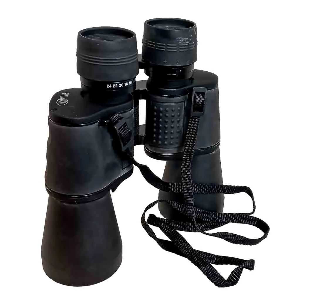 OPTUS Zoom-Fernglas 8x–24x Vergrößerung ca. 18 cm Schwarz - Bild 2