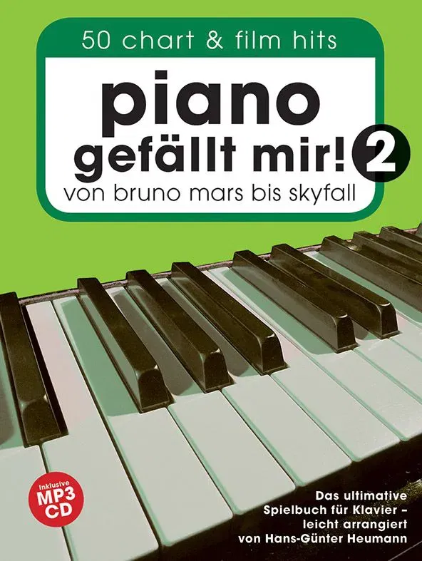 Piano gefällt mir! 50 Chart und Film Hits - Band 2 mit CD - Bild 2