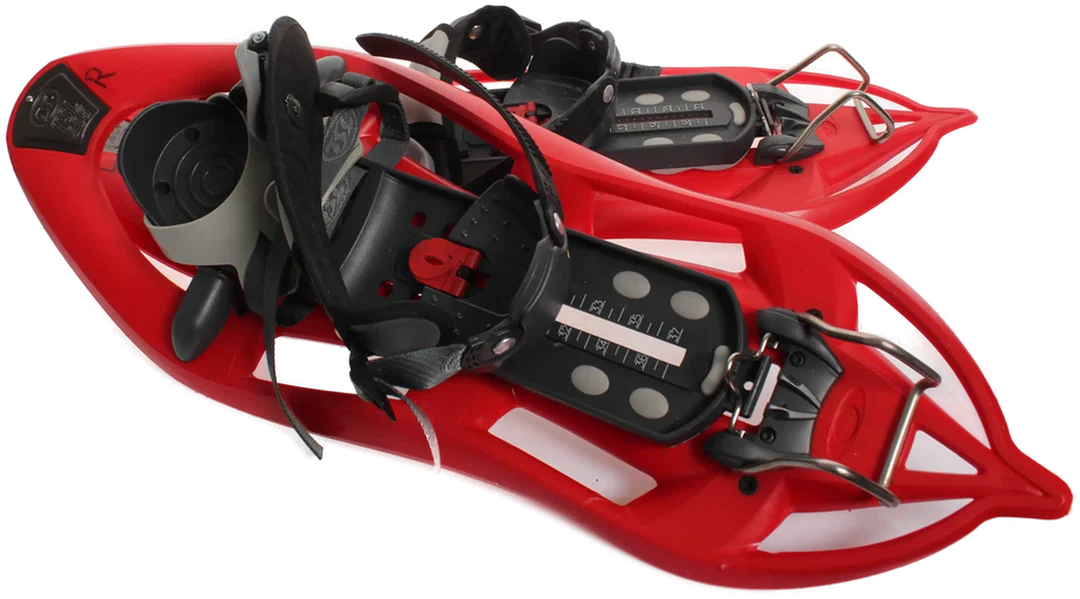 Hochwertige TSL Outdoor Schneeschuhe 325 Escape Easy in leuchtendem Rot. – Bild 2