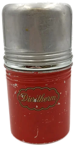 Duritherm Vintage-Isolierbehälter in Rot