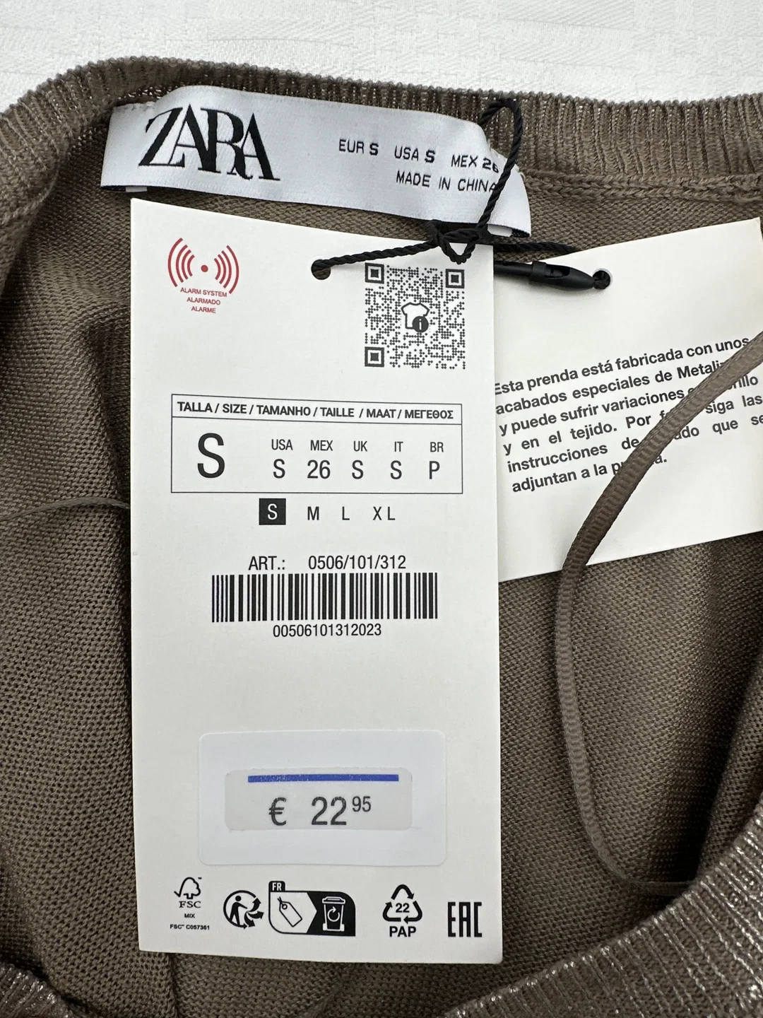 Zara - Damen Strickpullover - Gr. S – Bild 4