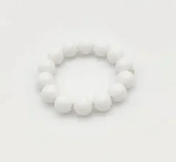 Perlenarmband Damen weiß - Bild 2