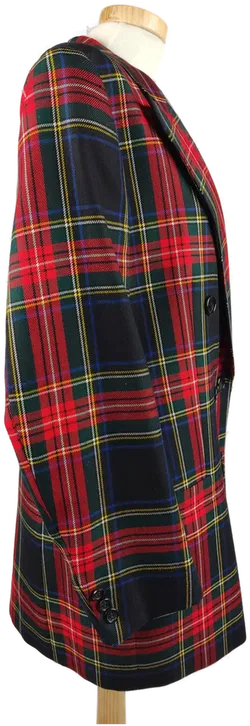 Mylord Wien/ Burberry´s  Vintage-Damenblazer kariert - S/36 - Bild 3