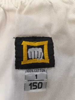 Kinder, Karate Bekleidung, Gr. 150, Baumwolle – Vorschau 2
