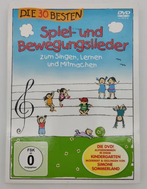 Die 30 Besten Spiel- und Bewegungslieder - DVD - Bild 1