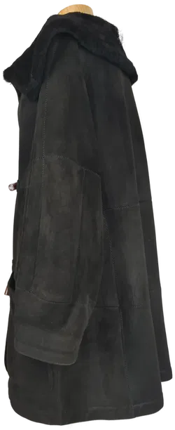 Christ Lammfell-Lederjacke, schwarz, Gr 36 - Bild 6