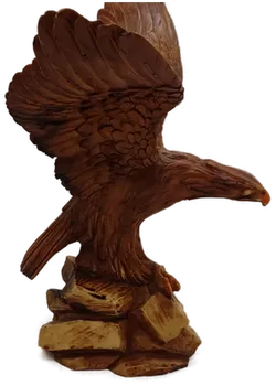 Figur/Skulptur Adler Gips/Kunststoffguss Höhe ca 32cm Breite ca 36cm - Bild 4