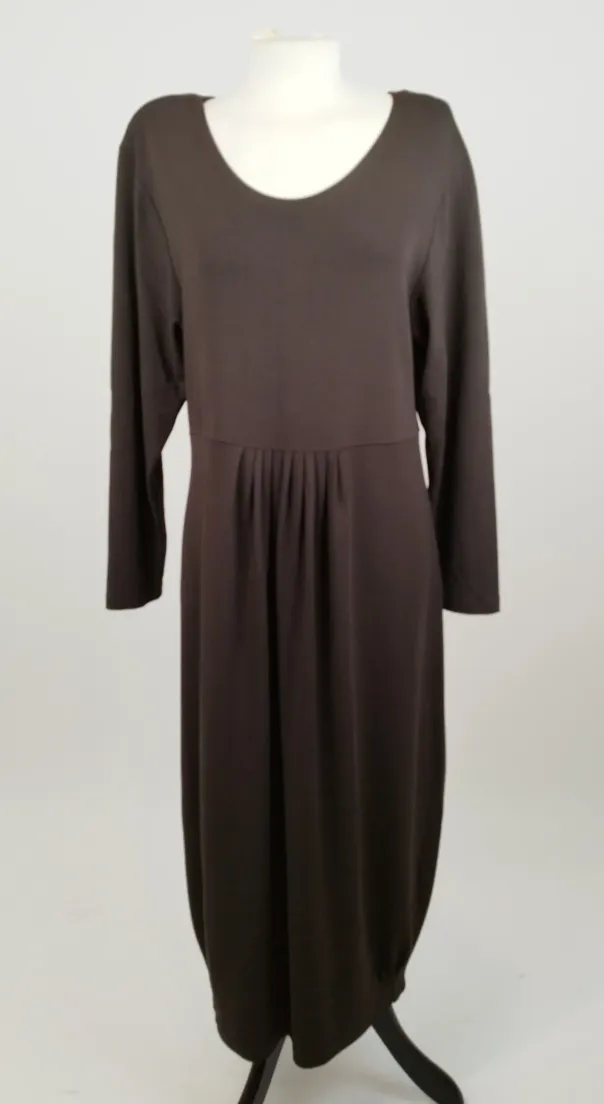 HOPSACK Maxikleid - ca. Gr. 46/48 / 90% Viskose, 10% Elasthan - Bild 4