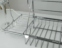 Badewannenaufsatz mit Glas-, Buch- und Kerzenhalter - Bild 4