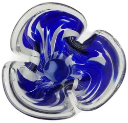 Muranoglas Vase Blau | Venezianischer Schatz - Bild 2