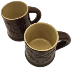 2 Krüge, Keramik rustikal - Bild 2