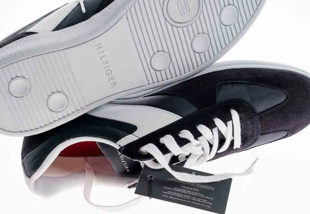 TOMMY HILFIGER Danny 1C4 Herren Sneakers in schwarz-weiß, Größe 45 – Bild 4