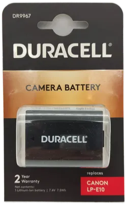 Duracell DR9967 Ersatz-Akku für Canon LP-E10 originalverpackt - Bild 1
